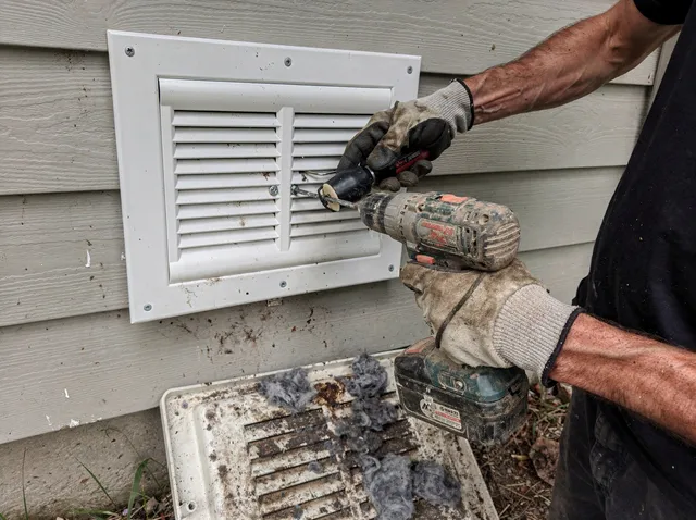Dryer Vent Cover Replacement in Littleton