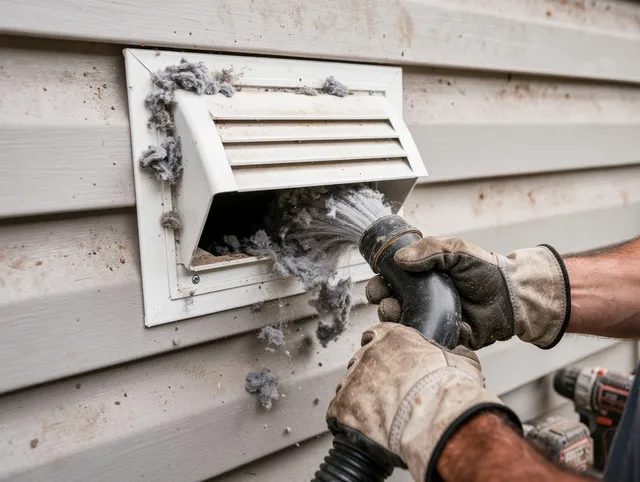 Professional dryer vent cleaning by Littleton Dryer Vent Cleaning in Littleton