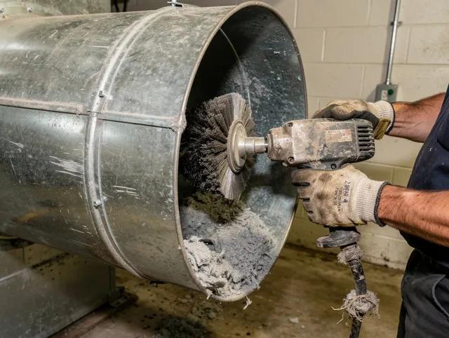 Industrial-grade dryer vent cleaning by Littleton Dryer Vent Cleaning in Littleton