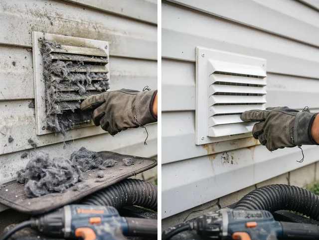 Residential dryer vent cleaning by Littleton Dryer Vent Cleaning in Littleton